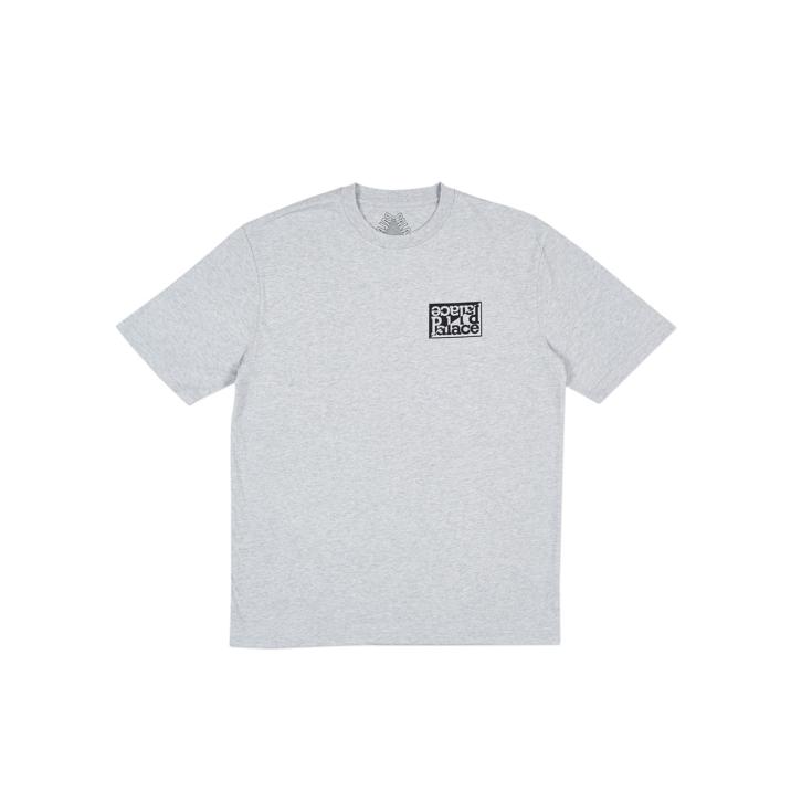 Thumbnail SPLIT T-SHIRT GREY MARL one color