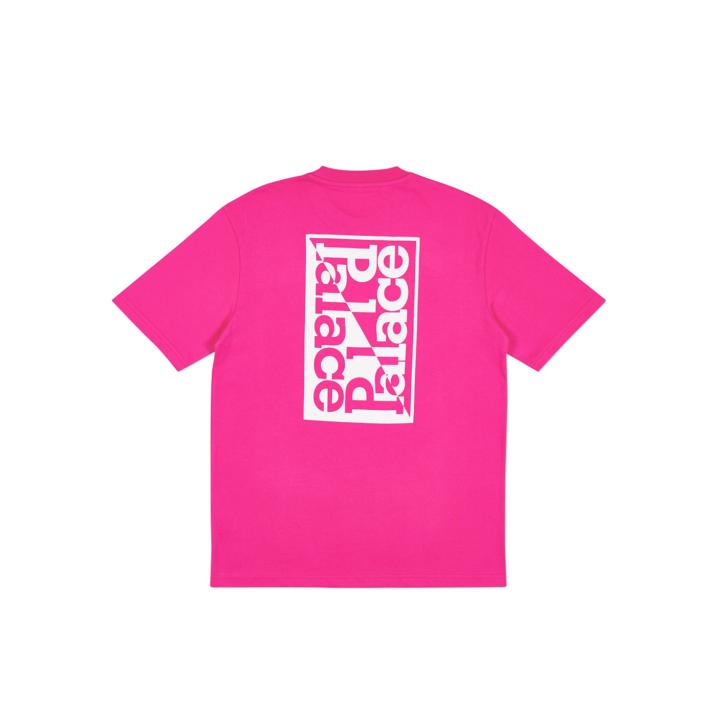 Thumbnail SPLIT T-SHIRT HOT PINK one color