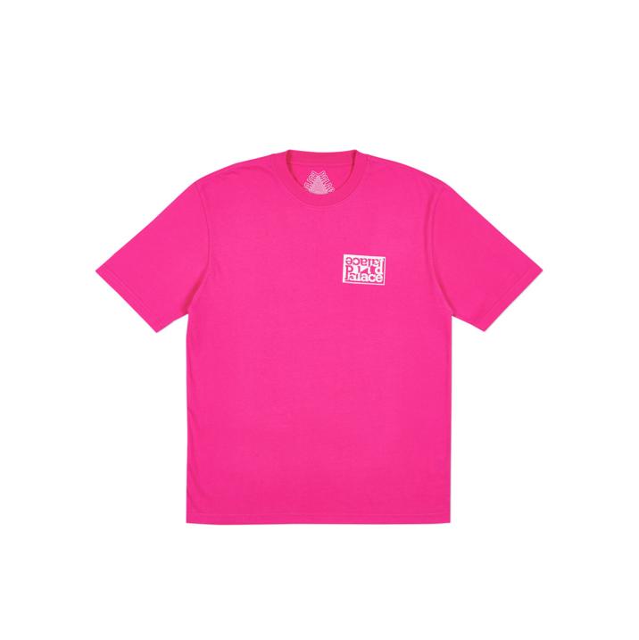 Thumbnail SPLIT T-SHIRT HOT PINK one color