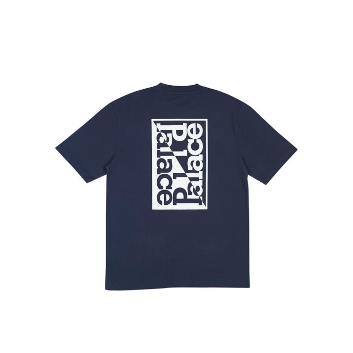 Thumbnail SPLIT T-SHIRT NAVY one color