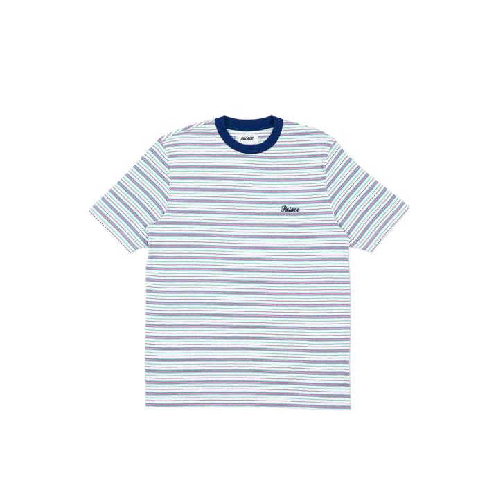 Thumbnail SCRIP T-SHIRT WHITE / NAVY one color