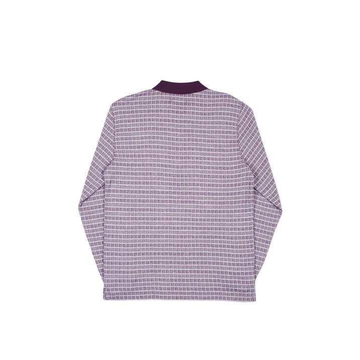 Thumbnail CHECKER ZIP TOP PLUM / WHITE one color