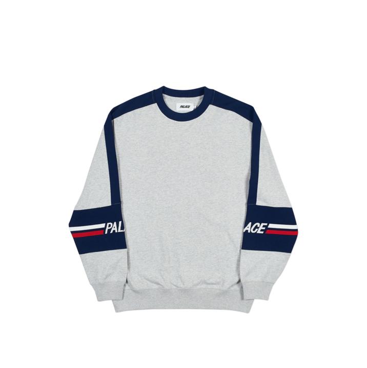 Thumbnail 320 CREW GREY MARL / NAVY one color