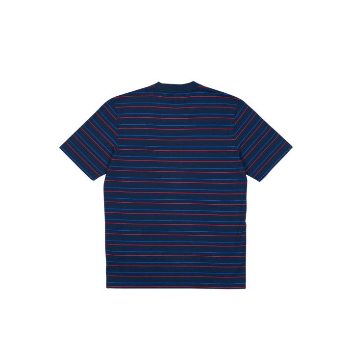 Thumbnail BASICALLY A STRIPE T-SHIRT NAVY one color