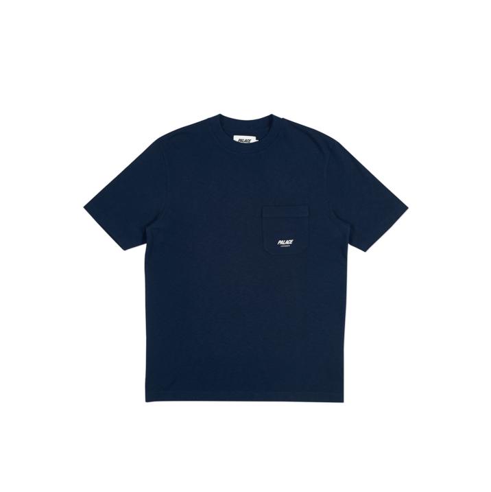 SLUB POCKET T-SHIRT NAVY one color