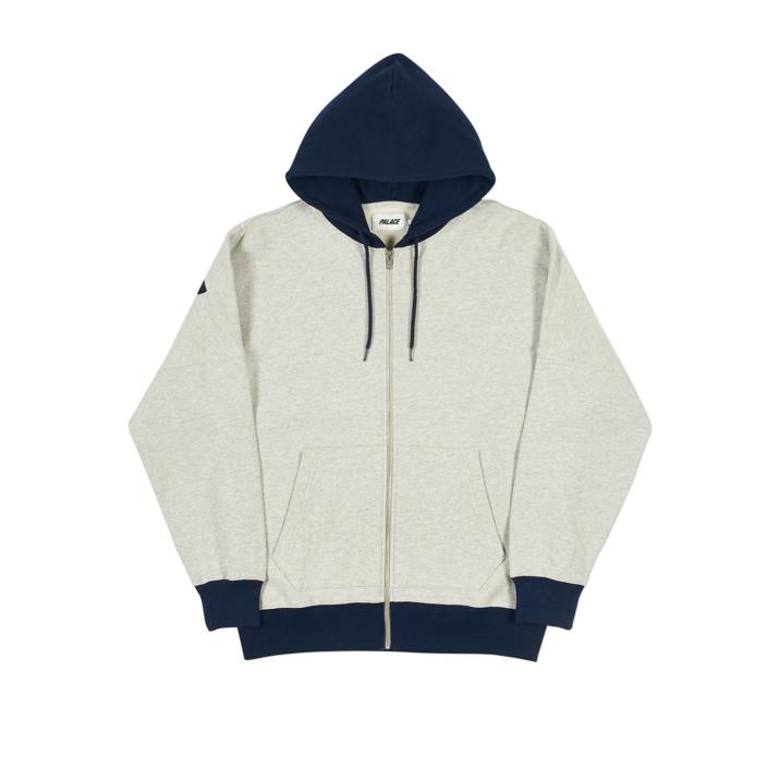 Thumbnail BORDER HOOD GREY MARL / NAVY one color