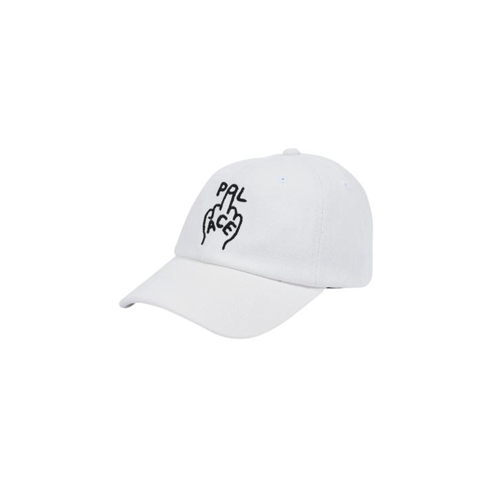 FINGER UP 6-PANEL WHITE one color