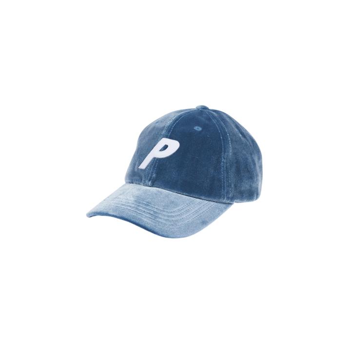 VELVET P 6-PANEL BLUE one color