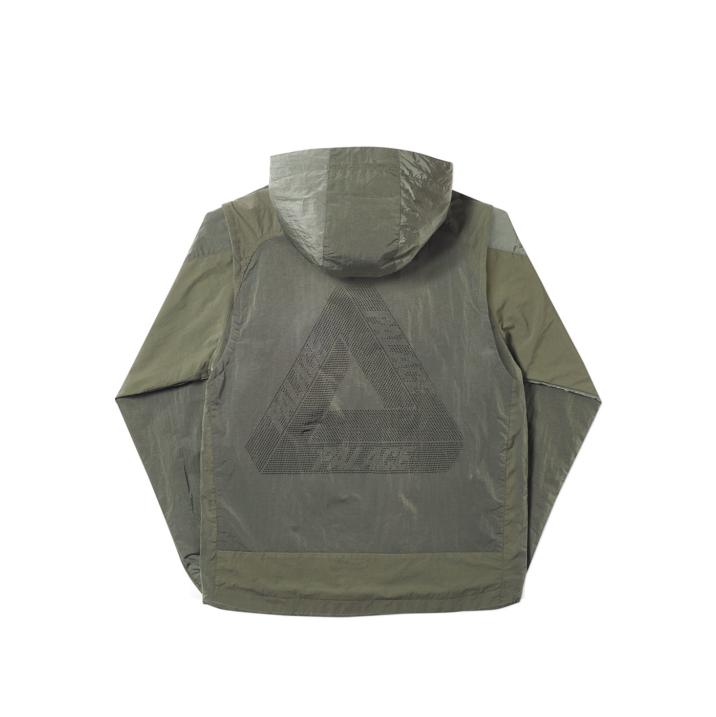 Thumbnail UTILITY IRIDESCENT JACKET + VEST OLIVE one color