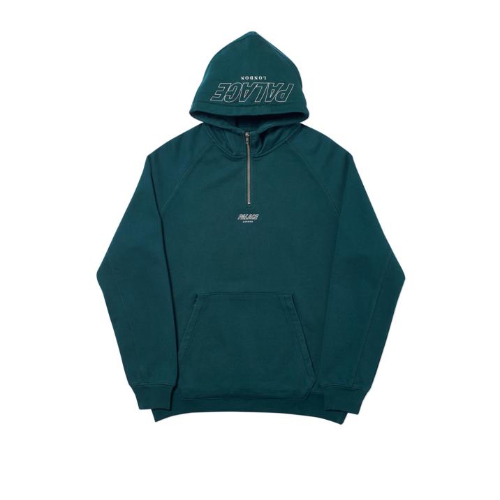 Thumbnail Q-ZIP HOOD GREEN one color