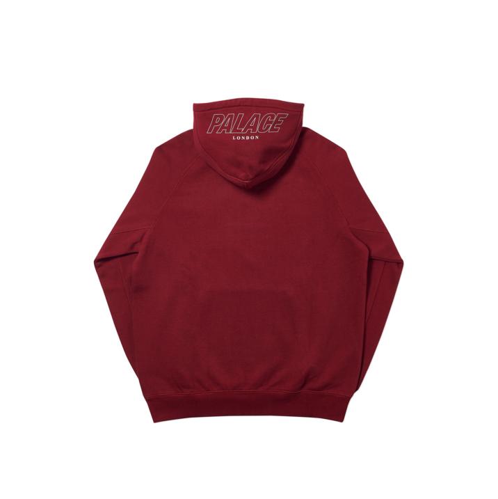 Thumbnail Q-ZIP HOOD BURGUNDY one color