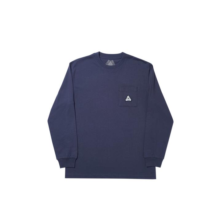 SOFAR POCKET LONGSLEEVE T-SHIRT NAVY one color