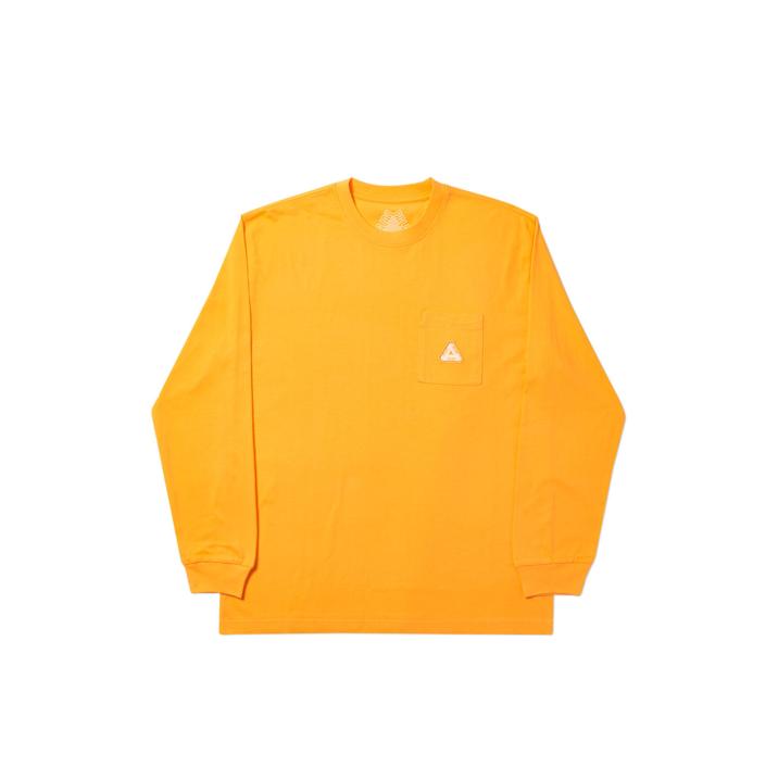 SOFAR POCKET LONGSLEEVE T-SHIRT ORANGE one color