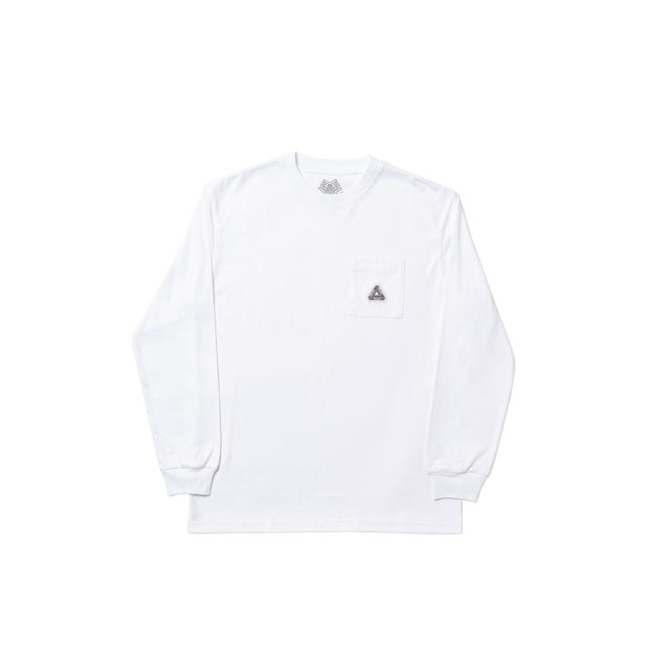 SOFAR POCKET LONGSLEEVE T-SHIRT WHITE one color