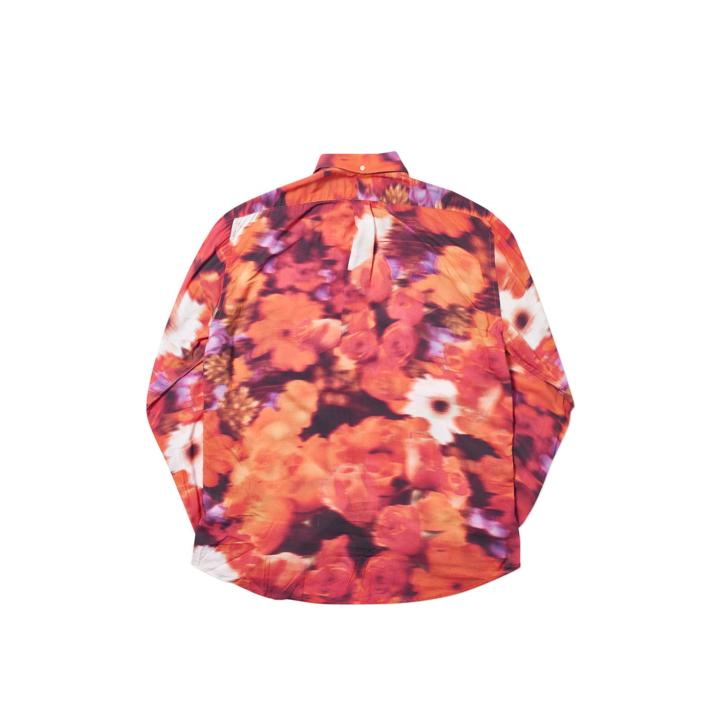 Thumbnail BLURRY FLOWER SHIRT ORANGE one color