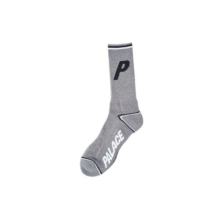 Thumbnail P TIP SOCK GREY MARL one color