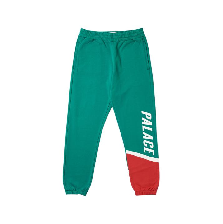 Thumbnail FLAGGO JOGGER WHITE / GREEN / RED one color