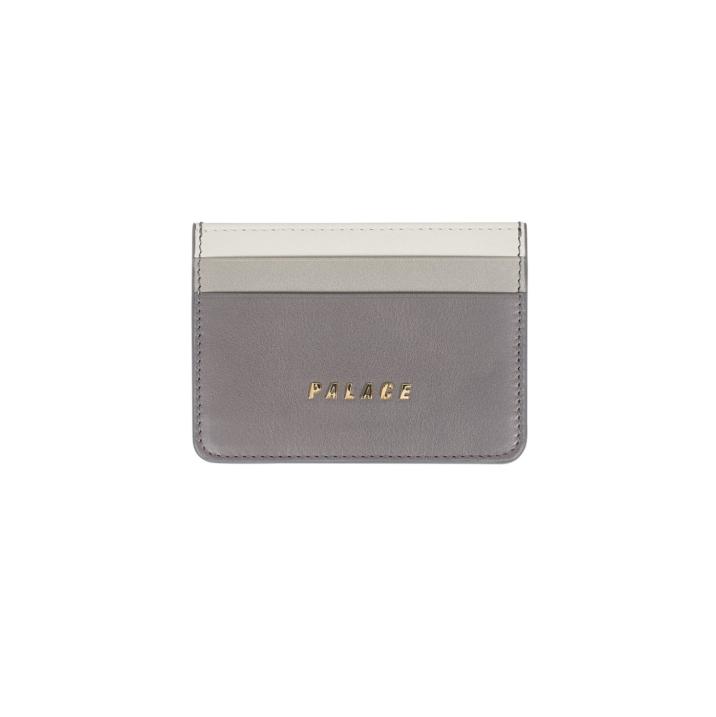 Thumbnail LEATHER CARD HOLDER GREY one color