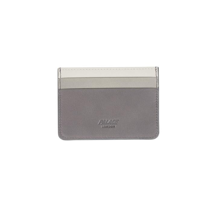 Thumbnail LEATHER CARD HOLDER GREY one color