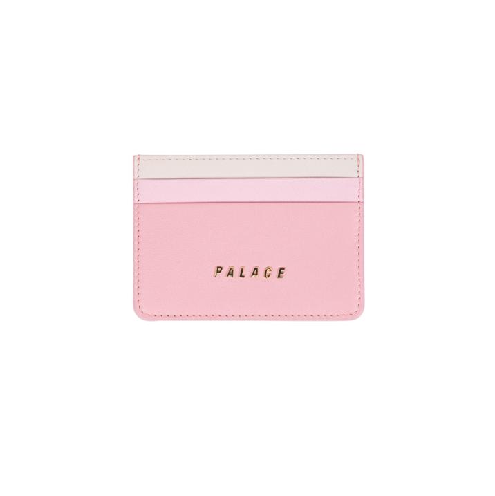 Thumbnail LEATHER CARD HOLDER PINK one color