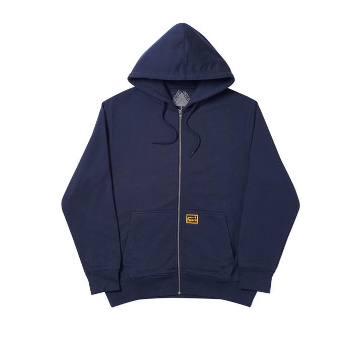 Thumbnail HARDWARE ZIP HOOD NAVY one color