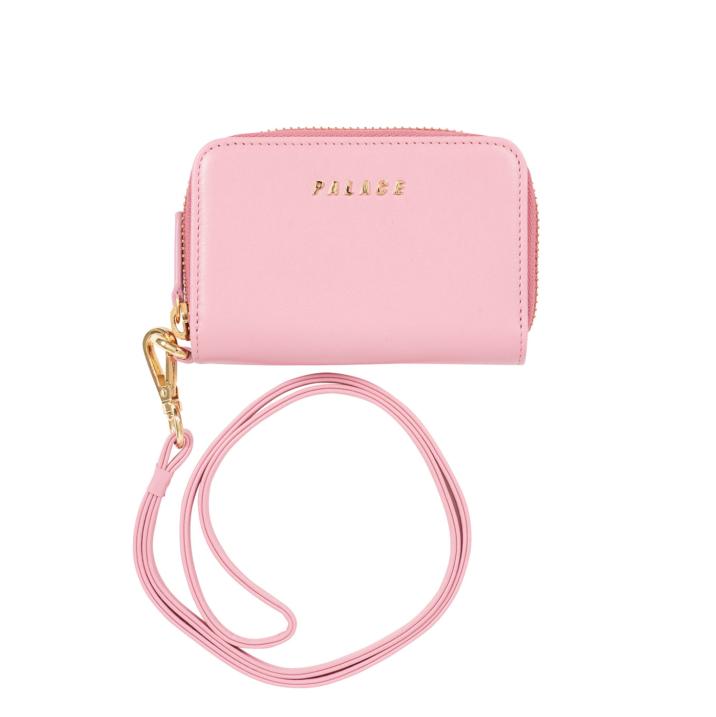 Thumbnail LEATHER ZIP WALLET PINK one color