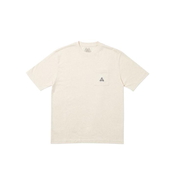 SOFAR POCKET T-SHIRT OATMEAL MARL one color