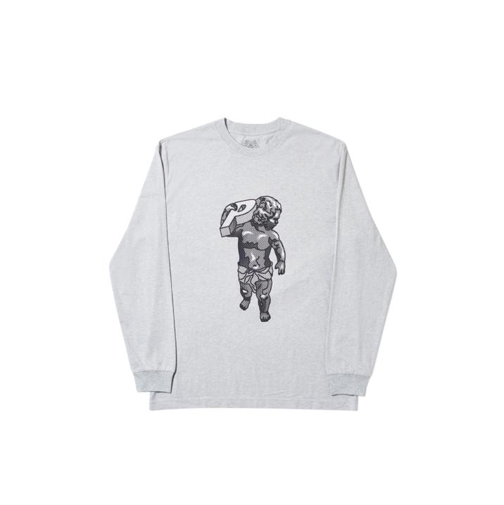 P BEBE LONGSLEEVE GREY MARL one color