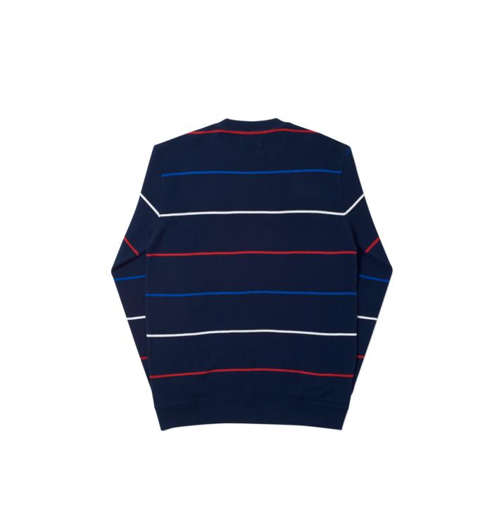 Thumbnail WAFFLER STRIPE CREW NAVY one color