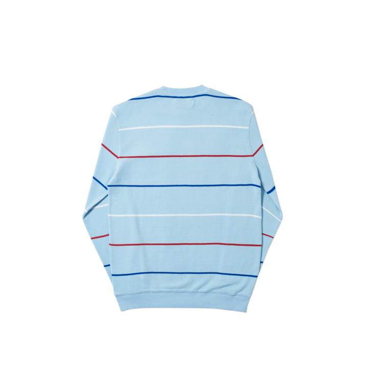 Thumbnail WAFFLER STRIPE CREW SKY one color