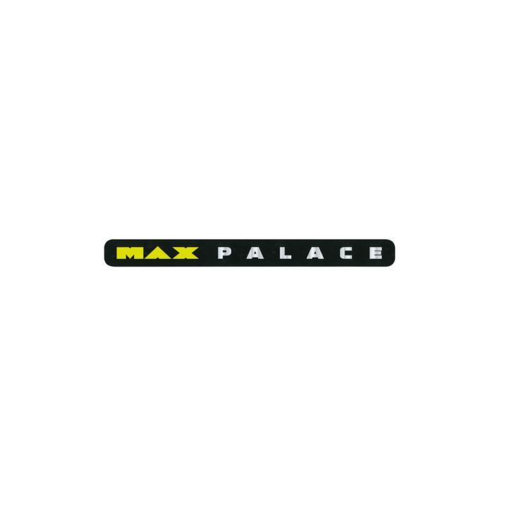 MAX PALACE STICKER BLACK one color