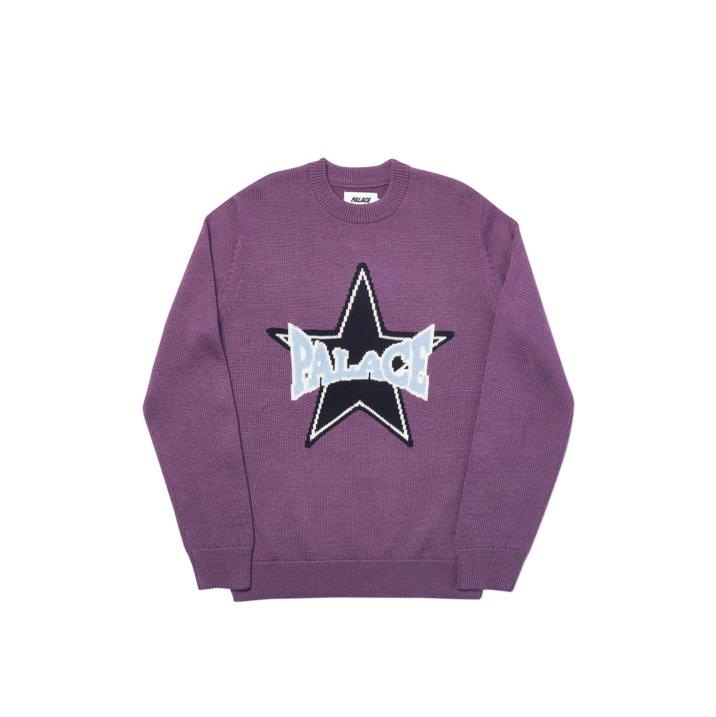 Thumbnail STAR KNIT PURPLE one color