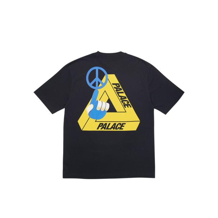 Thumbnail TRI-SMILER T-SHIRT BLACK one color