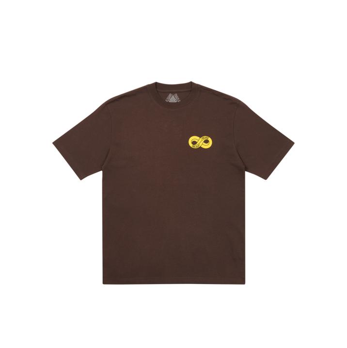 Thumbnail INFINITY T-SHIRT BROWN one color