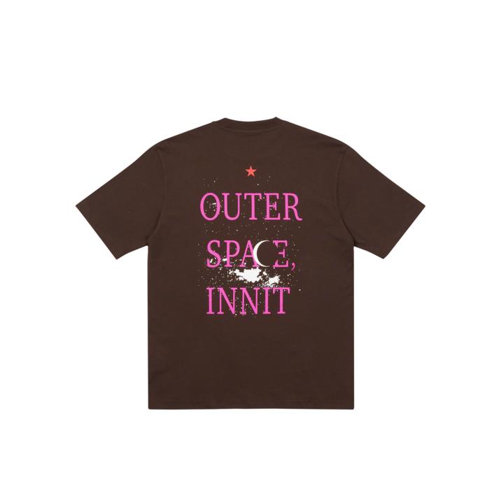 Thumbnail OUTER SPACE T-SHIRT BROWN one color