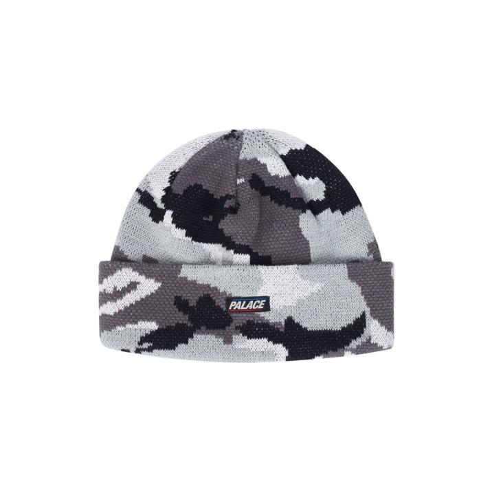 BASICALLY A BEANIE GREY CAMO one color