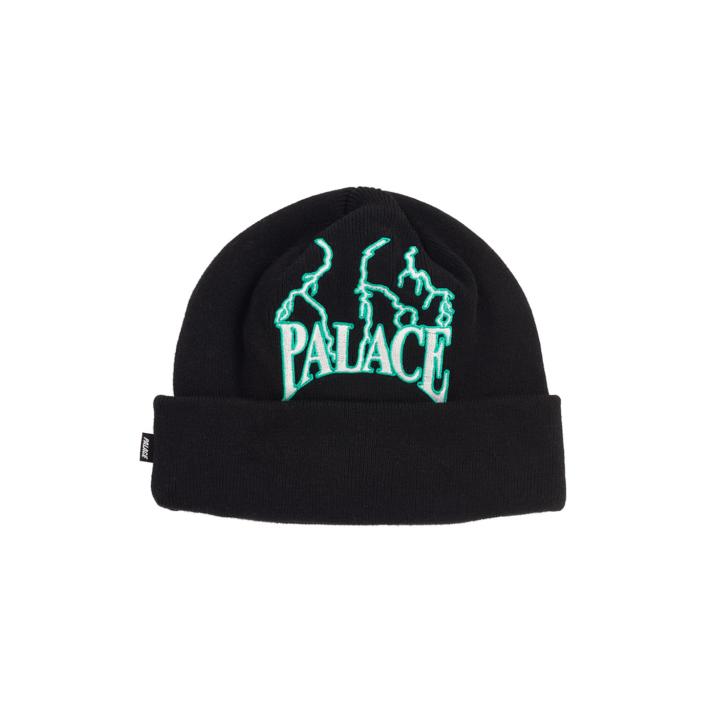 Lightning Speed Beanie Black - Spring 2021 - Palace Community