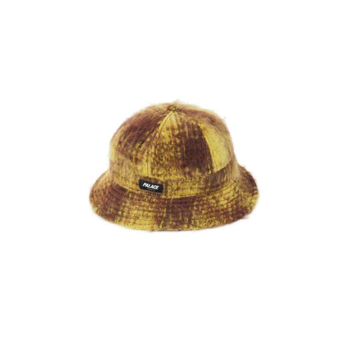 BLESS UP WOOL BUCKET HAT BROWN / YELLOW one color