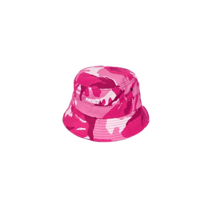 Thumbnail WEB STRAP BUCKET HAT PINK CAMO one color