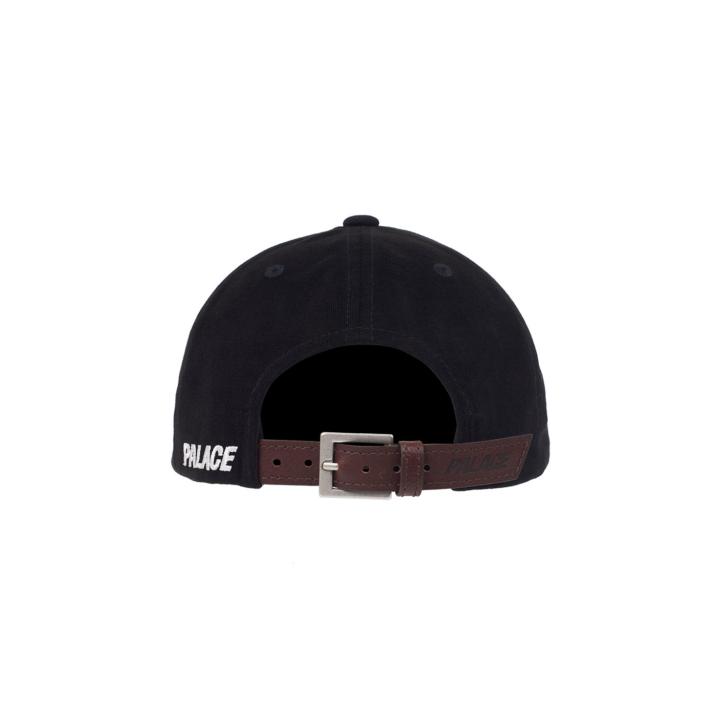 Thumbnail LEATHER STRAP 6-PANEL BLACK one color