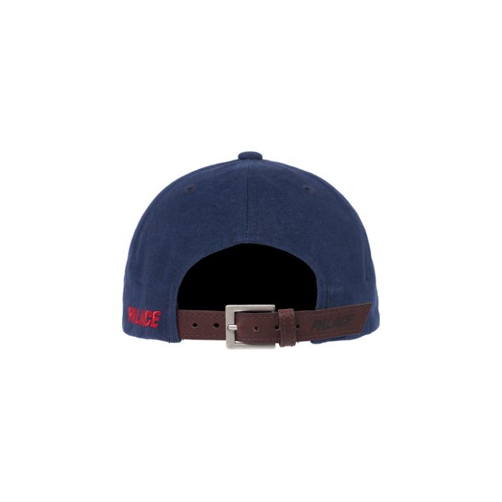 Thumbnail LEATHER STRAP 6-PANEL NAVY one color