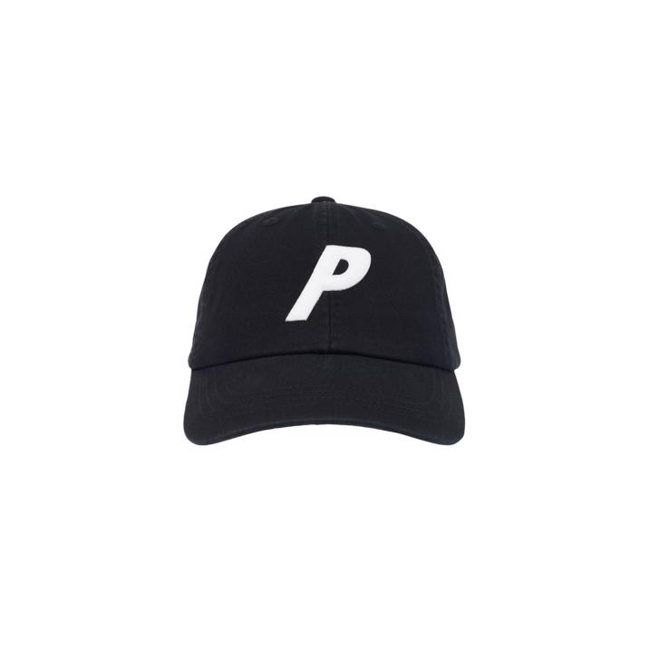 Thumbnail P 6-PANEL BLACK one color