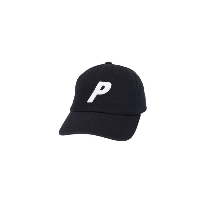 Thumbnail P 6-PANEL BLACK one color