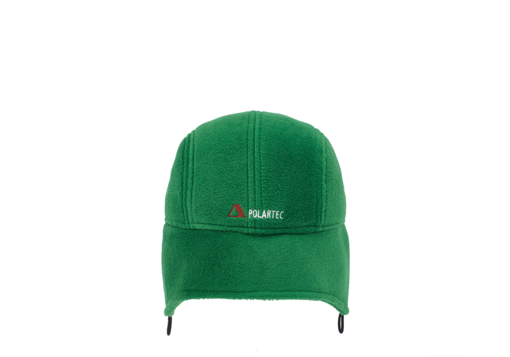 Polartec Ear Flap Cap Green - Spring 2021 - Palace Community