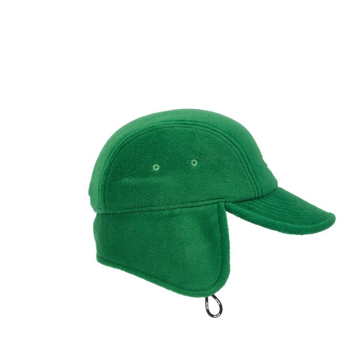 Polartec Ear Flap Cap Green - Spring 2021 - Palace Community