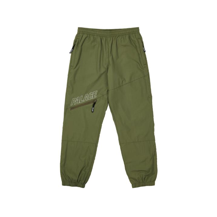 Thumbnail SLANT ZIP SHELL PANT OLIVE one color