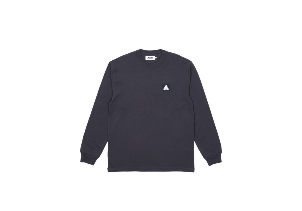 Square Patch Longsleeve Navy - Spring 2021 - Palace Community