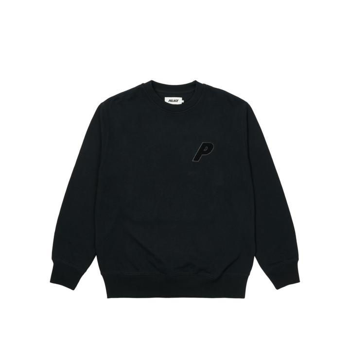 Thumbnail P-3 CHENILLE CREW BLACK one color