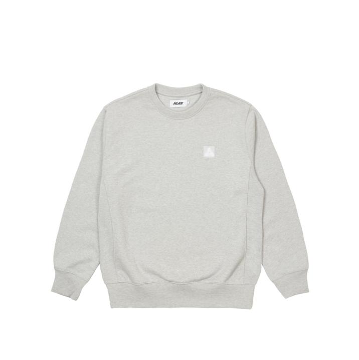 Thumbnail SQUARE PATCH CREW GREY MARL one color