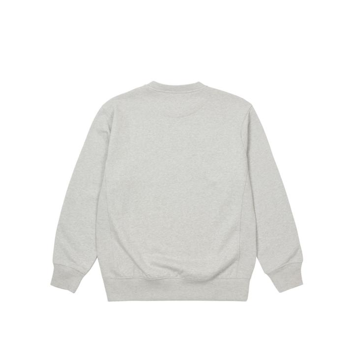 Thumbnail SQUARE PATCH CREW GREY MARL one color